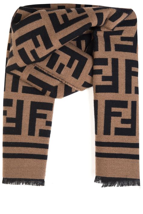 fendi logo scarves|Fendi scarf women's.